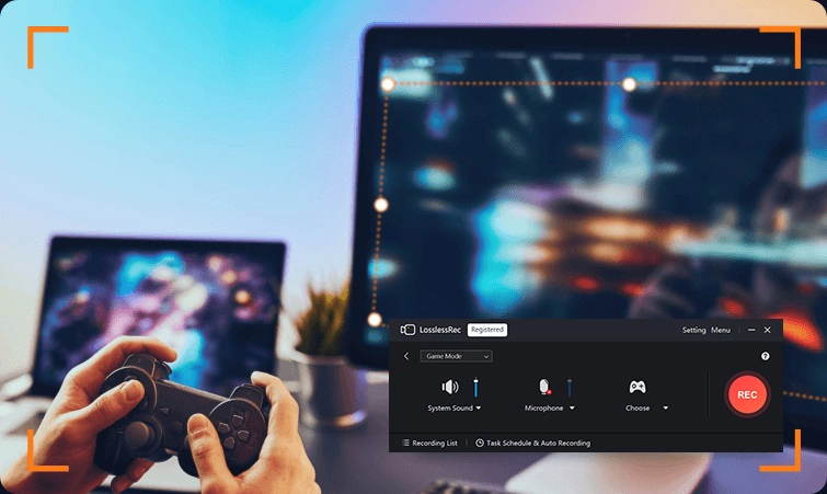 Gameplay capture with LosslessRec