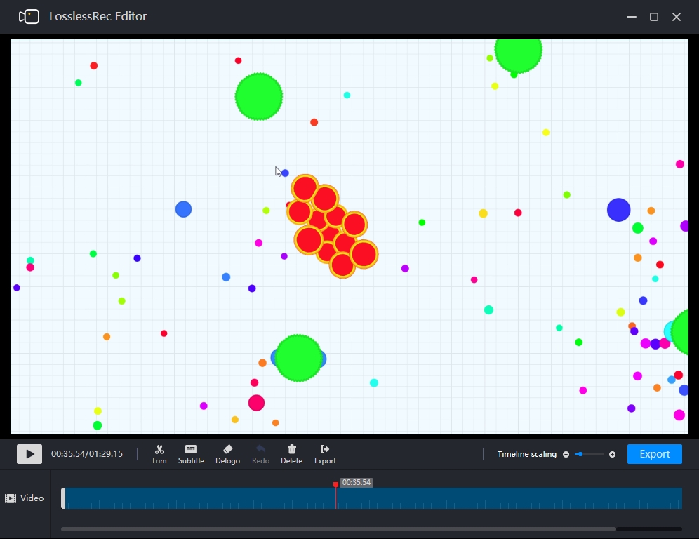 Agar.io Game Video Edit