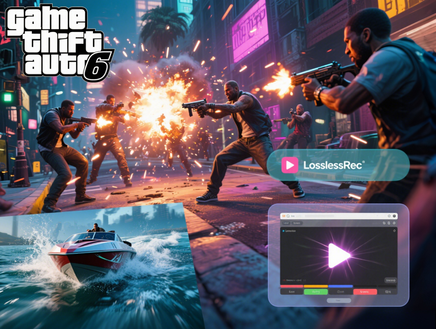 Why Choose LosslessRec to Record GTA6